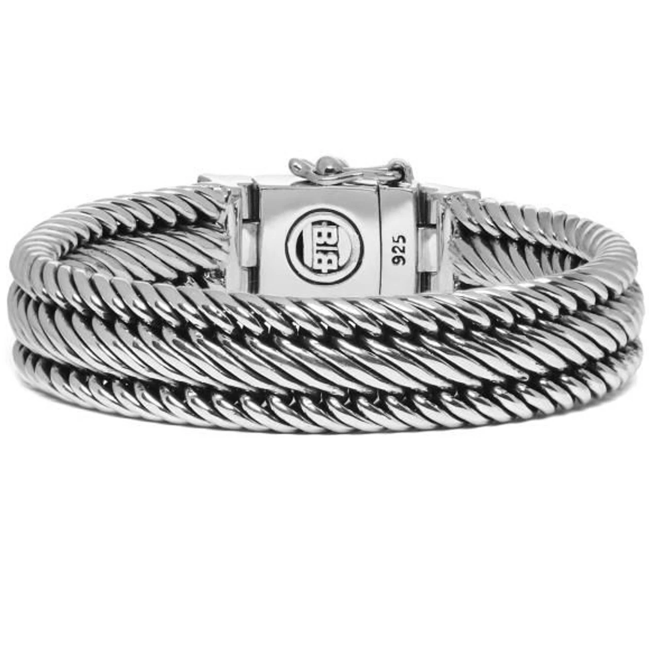 Buddha To Buddha Edwin Small Sterling Silver Size F Bracelet 151