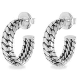 Buddha To Buddha Ben Small Silver One Size Earrings 437