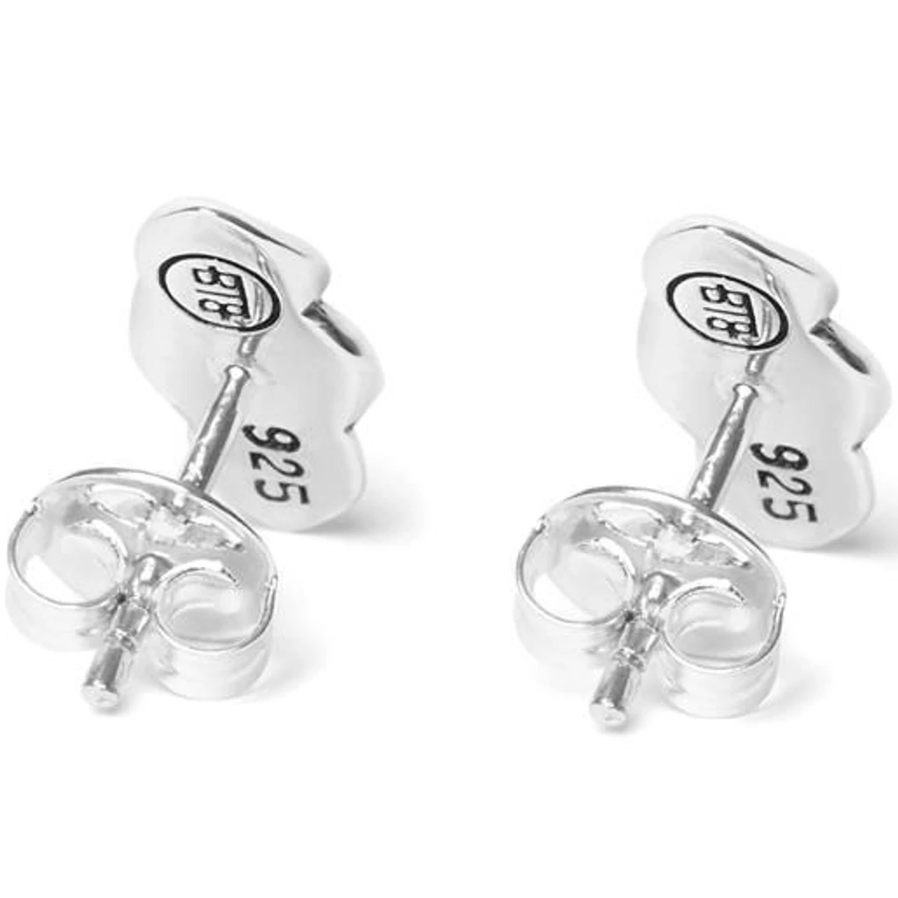 Buddha To Buddha Nathalie Silver One Size Stud Earrings 478 - Image 2