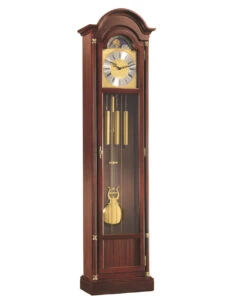 Hermle Grandfather Floor Clock Mechanical Moonphase Westminster Chime Walnut Clock 01079-030451