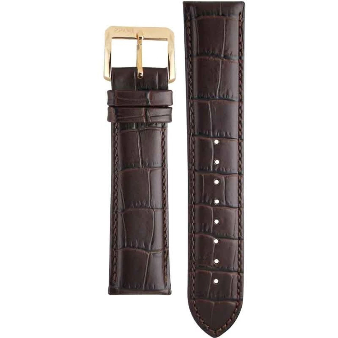 Hugo Boss Replacement Watch Strap Brown Genuine Leather 20mm For HB.183.1.34.2516 With Free Connecting Pins