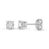 18ct White Gold 50pts Claw Set Diamond Stud Earrings P702E18-005-050