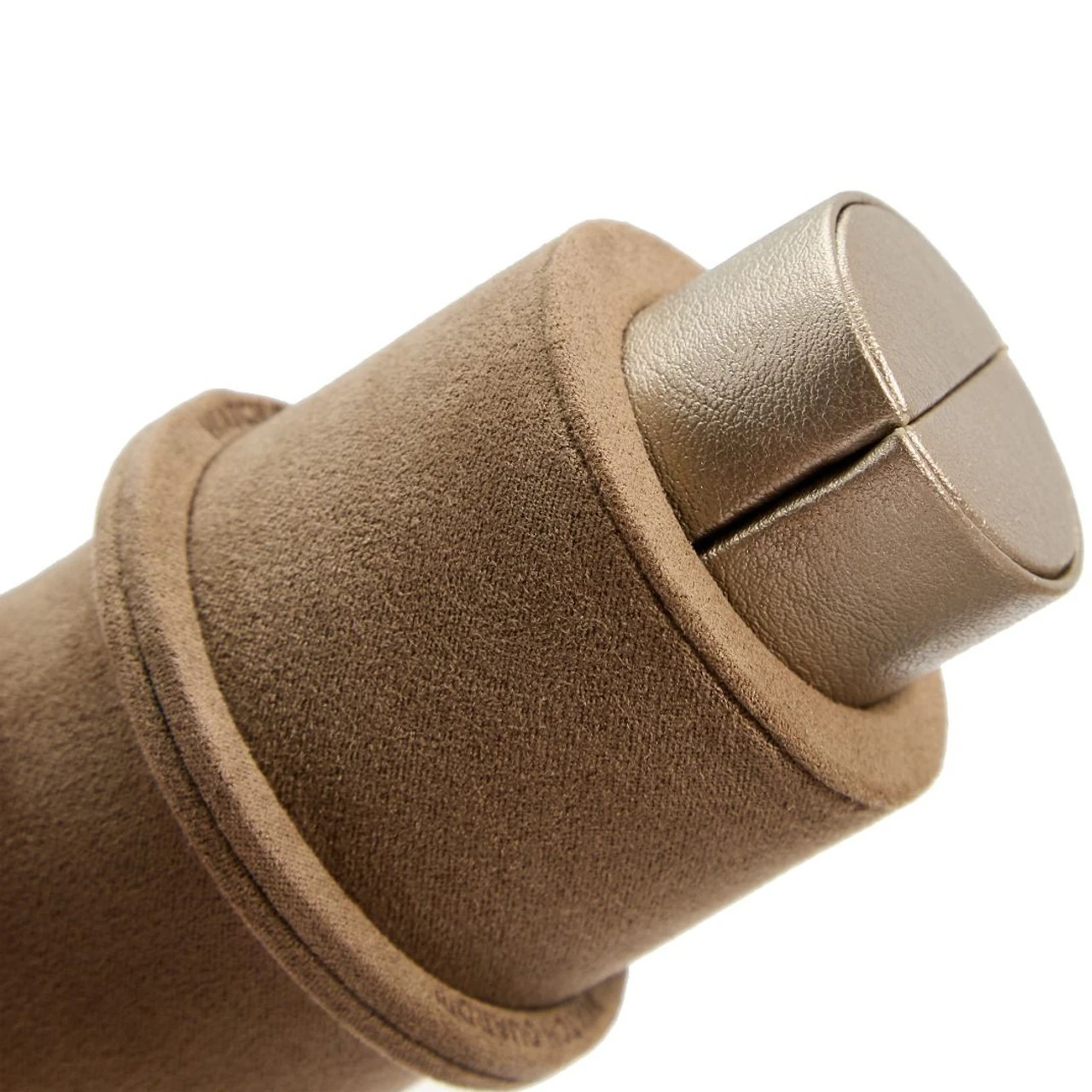 Wolf Palermo Double Watch Roll With Jewellery Case In Pewter 213978 - Image 6