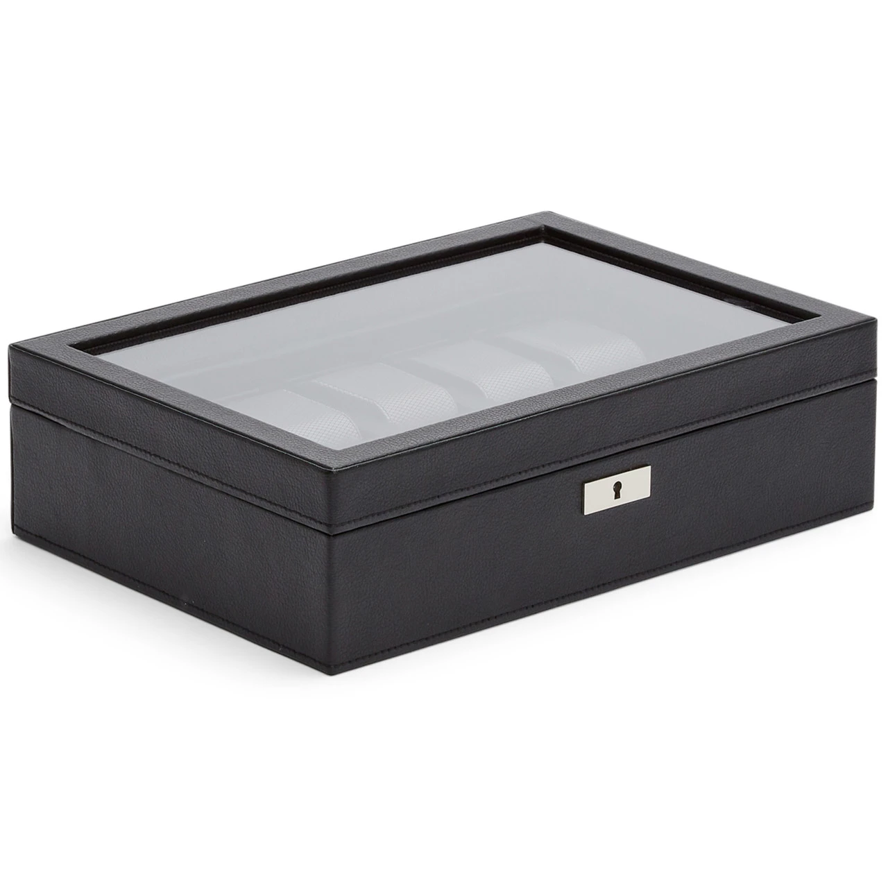 WOLF Viceroy 10 Piece Black Watch Box 466102 - Image 6