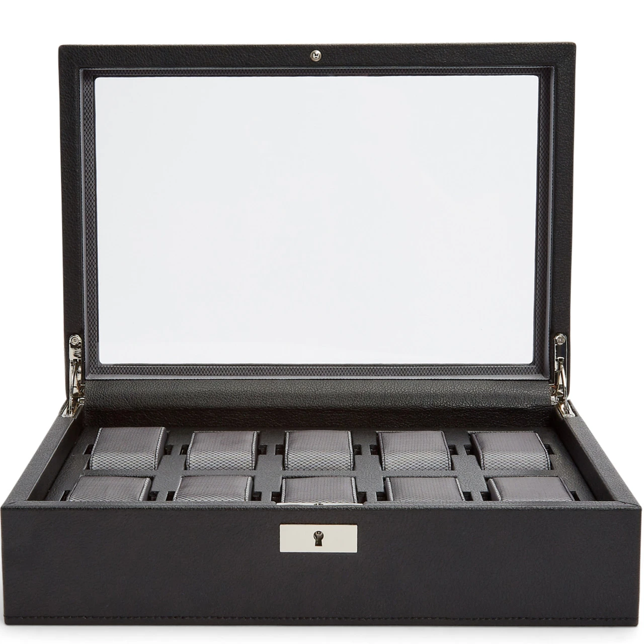 WOLF Viceroy 10 Piece Black Watch Box 466102