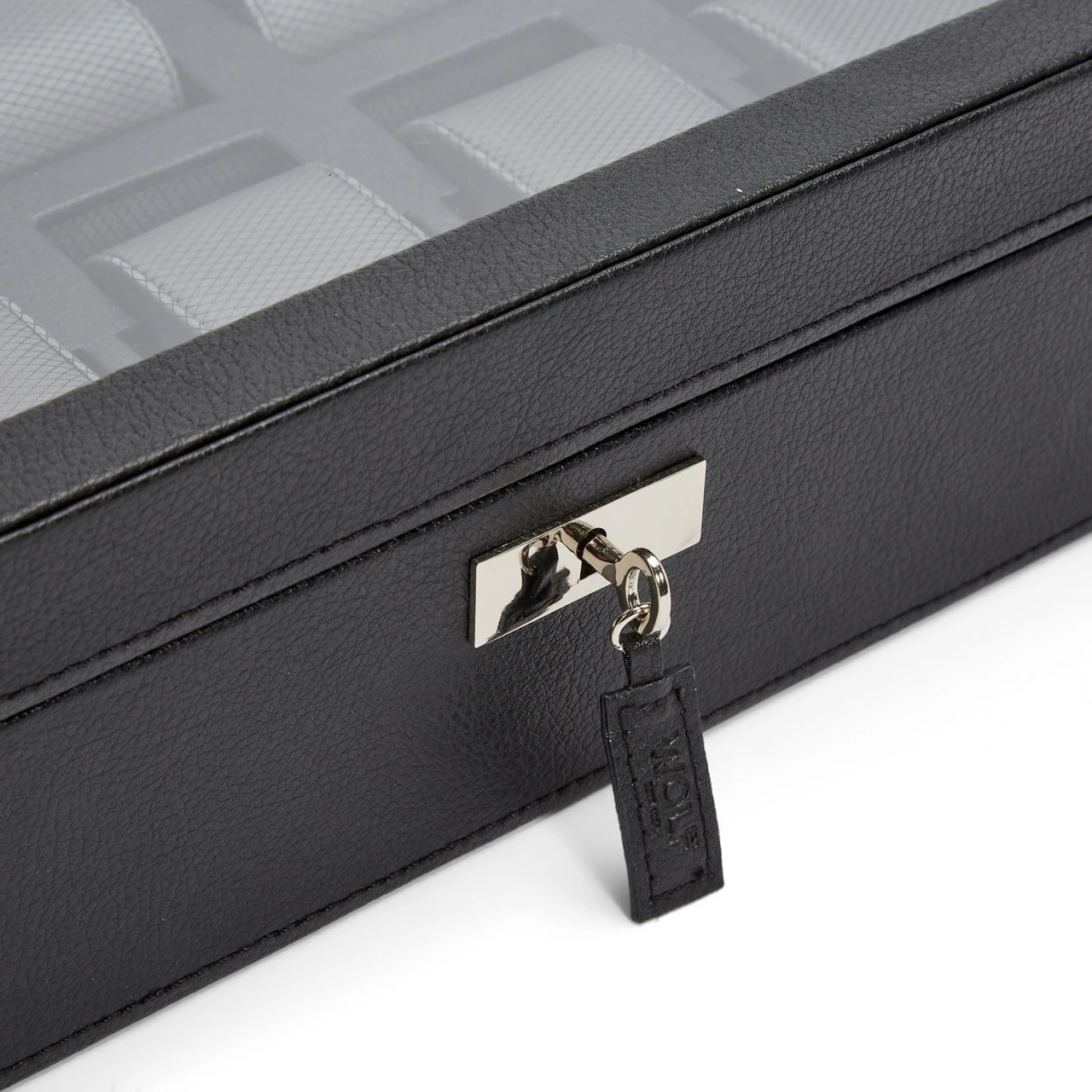 WOLF Viceroy 10 Piece Black Watch Box 466102 - Image 5