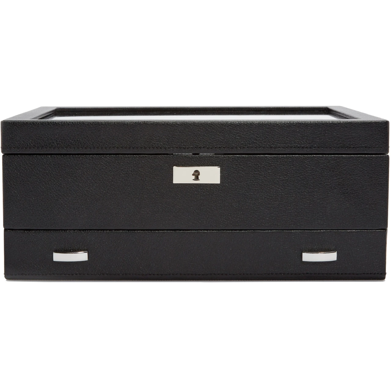 WOLF Viceroy 10 Piece Black Watch Box With Storage 466202 - Image 10