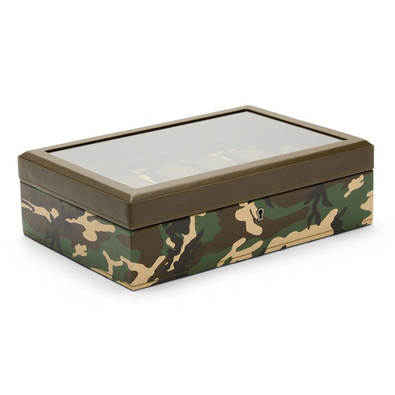 Wolf Elements Earth 10 Piece Vegan Leather Watch Box 665430 - Image 3