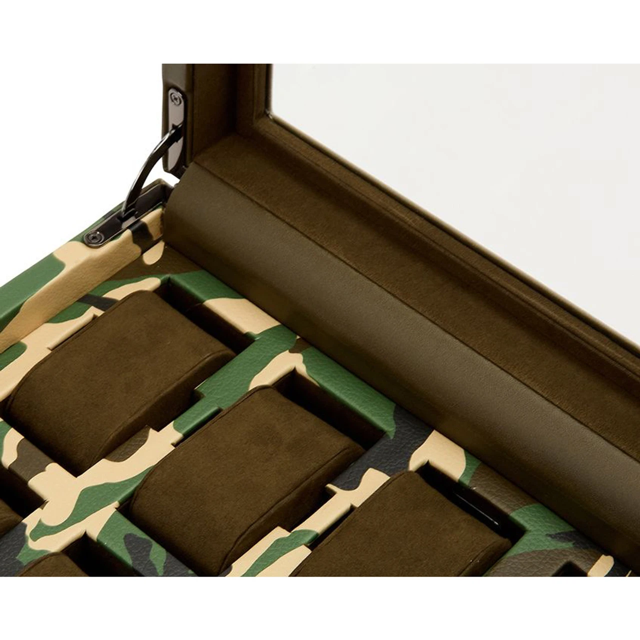 Wolf Elements Earth 10 Piece Vegan Leather Watch Box 665430 - Image 4