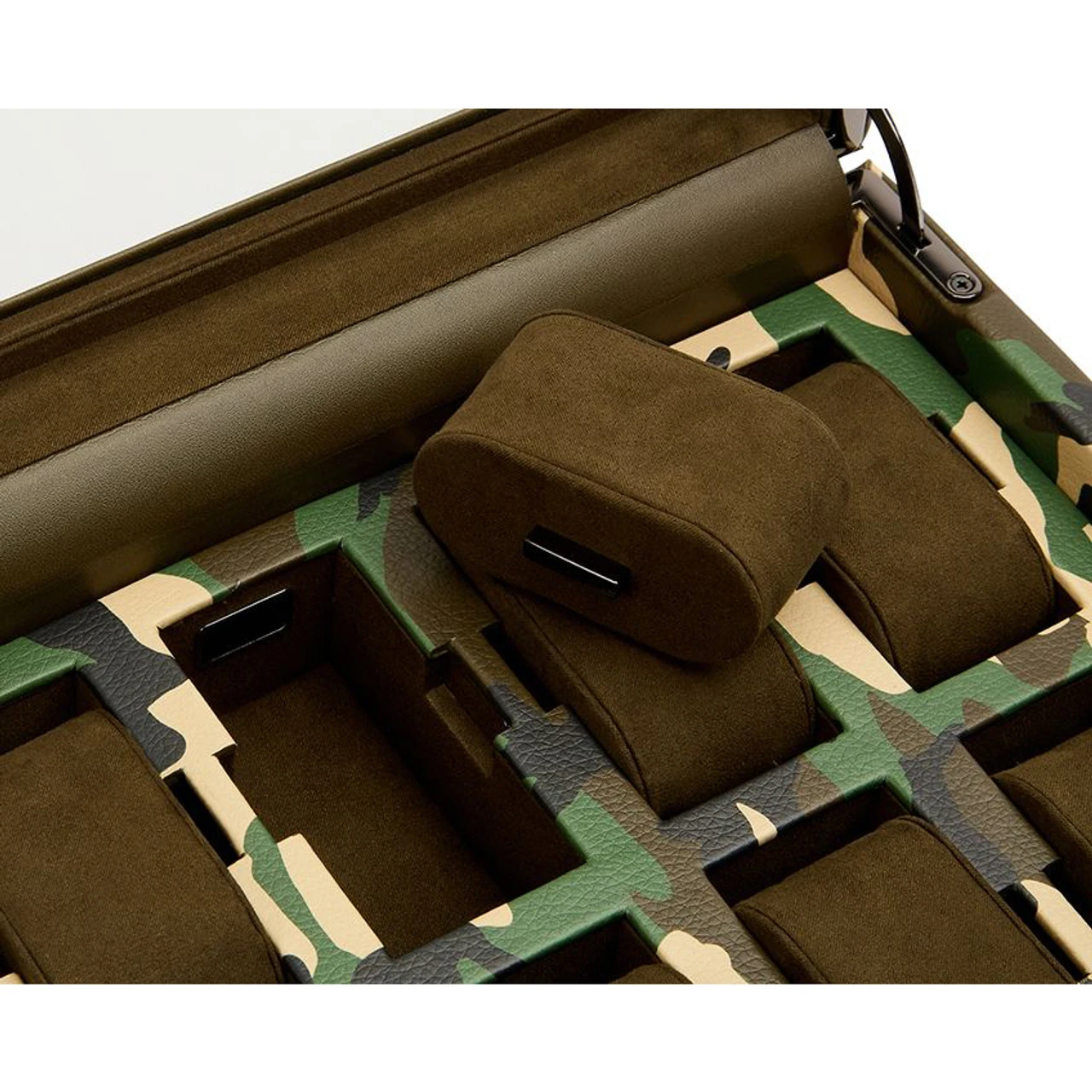 Wolf Elements Earth 10 Piece Vegan Leather Watch Box 665430 - Image 5