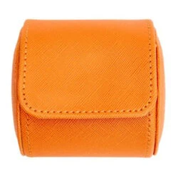 Wolf Tutti Frutti Orange Single Watch Roll 680139