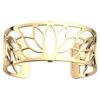 Les Georgettes Ladies Bracelet Gold Plated Lotus 25mm 70356080100000