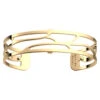 Les Georgettes Ladies Bracelet Gold Finish Ecorces 14mm 70374310100000