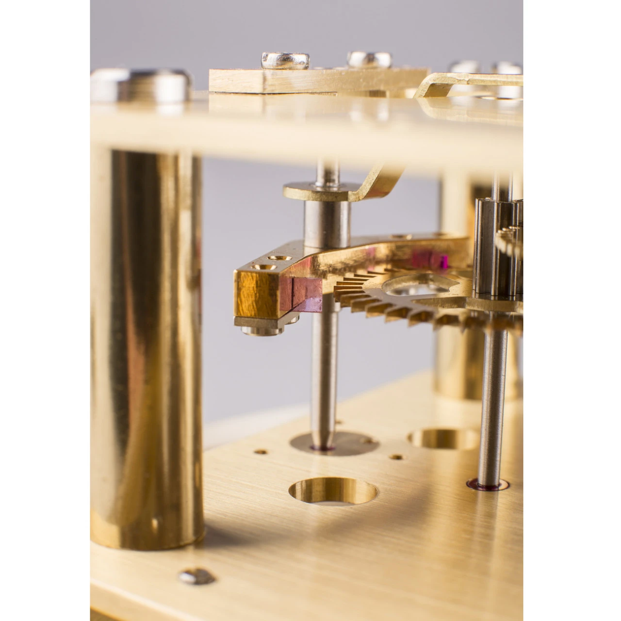 Hermle Mechanical Precision Movement 31 Days Power Reserve Blue Long Case Wall Clock 71006-V30761 - Image 2