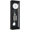 Hermle Mechanical Regulator Westminster Chime Black Wooden Wall Clock 70993-740351