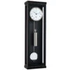 Hermle Mechanical Regulator 31 Day Black Wooden Pendulum Wall Clock 70996-740761