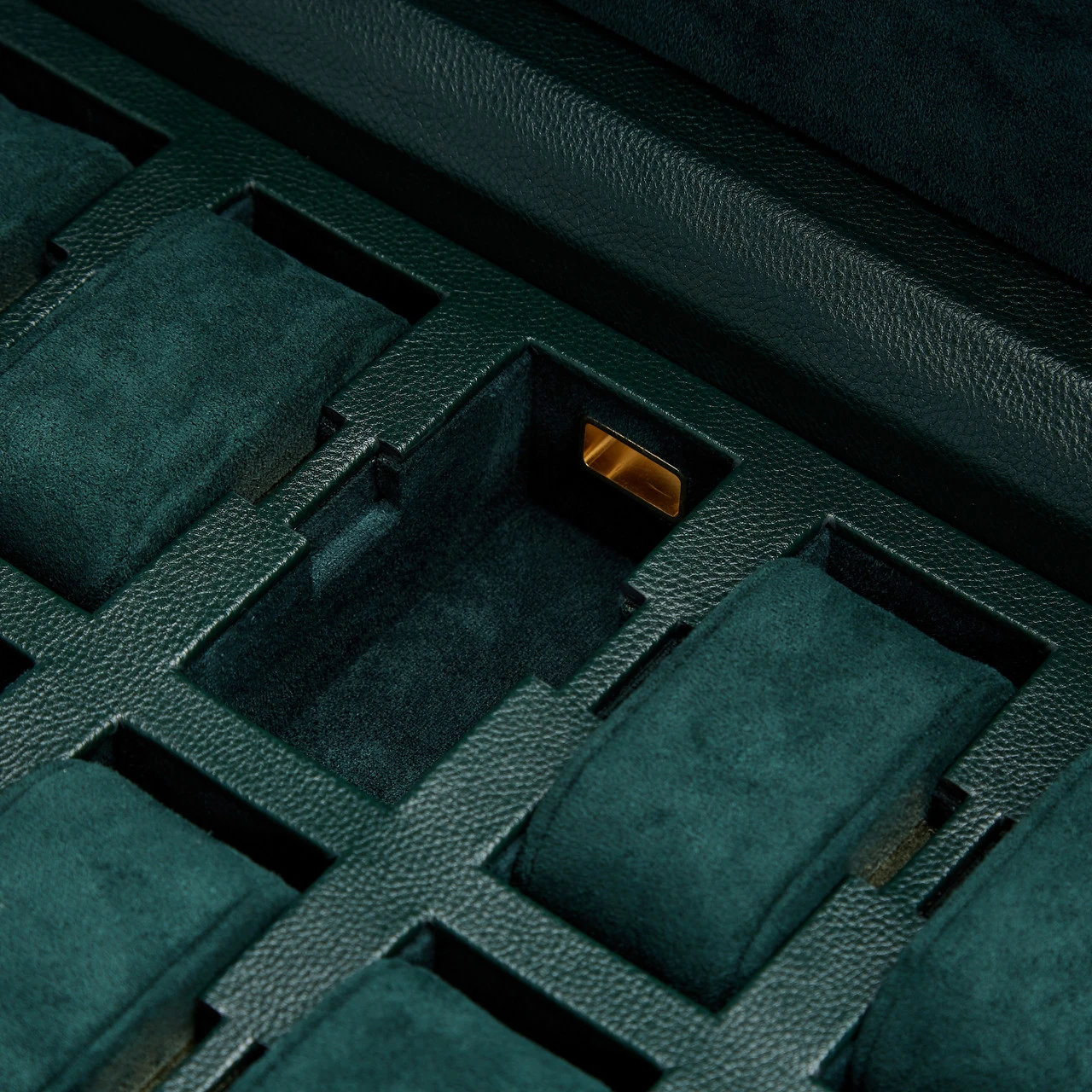 WOLF British Racing Green 8 Piece Watch Box 792641 - Image 5