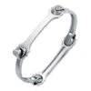 925 Silver Spanner And Socket 18cm Bracelet P702061A