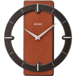 Seiko Wooden Wall Clock QXA774Z