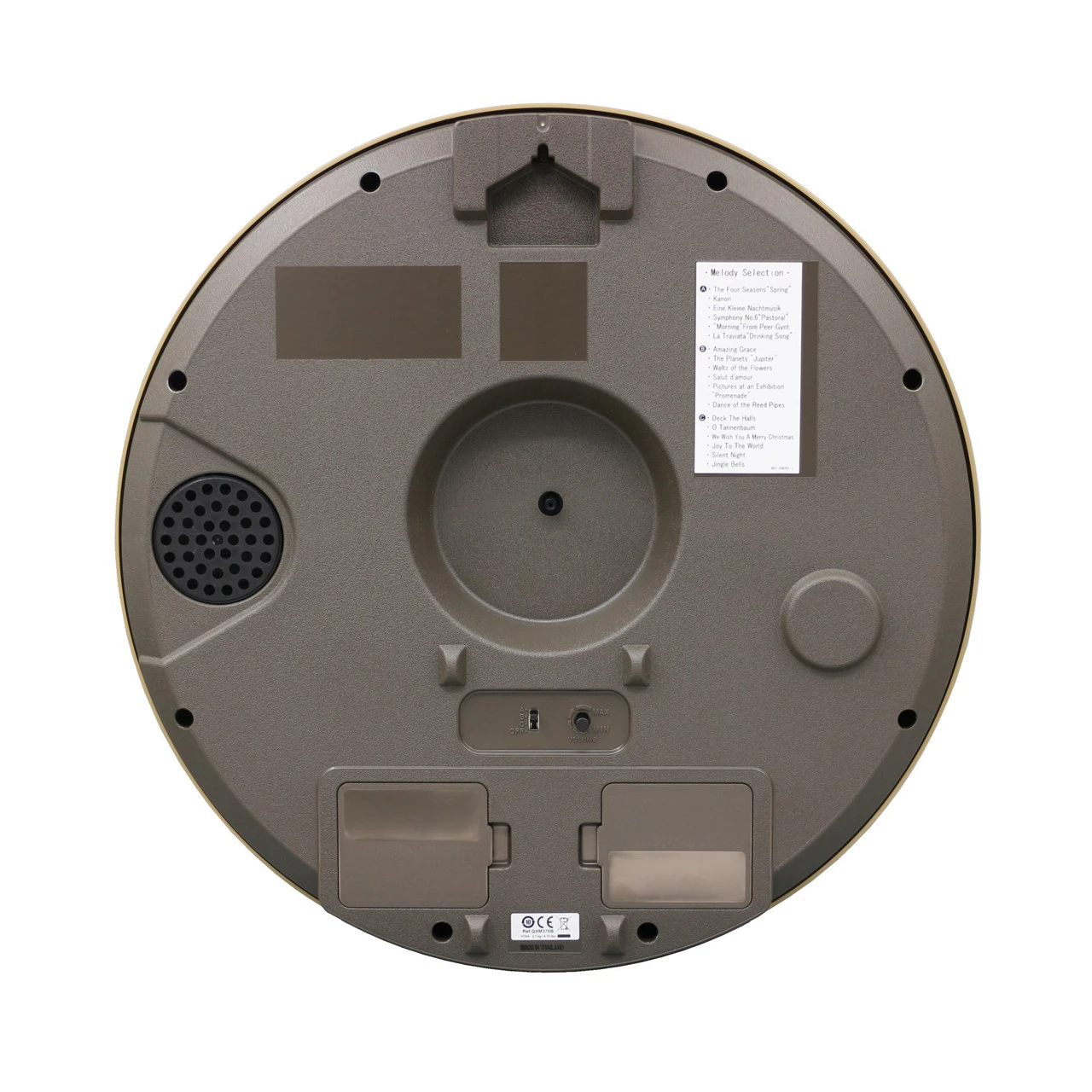 Seiko Marionette Case Melodies In Motion Clock QXM378B - Image 6