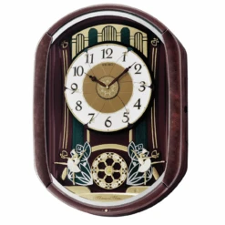 Seiko Melody In Motion Sparkle LED Marionette Wall Clock QXM297B